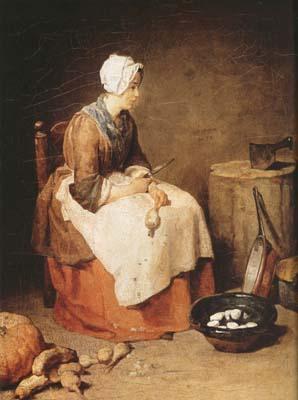 Jean Baptiste Simeon Chardin The Kitchen Maid (mk08) Sweden oil painting art